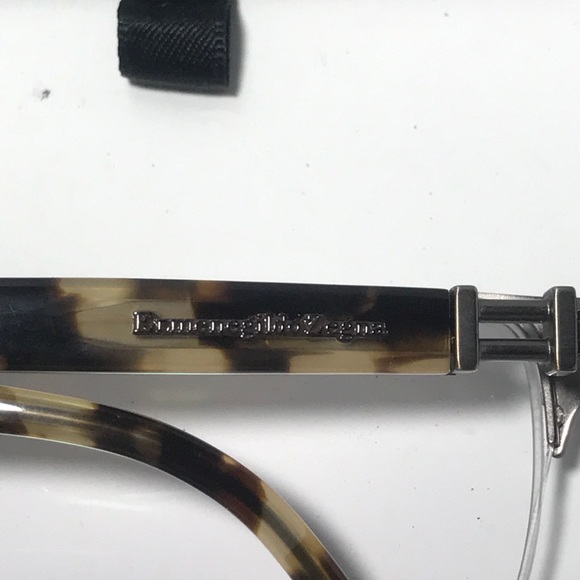 Ermenegildo Zegna Tortiseshell print glasses - Picture 1 of 4